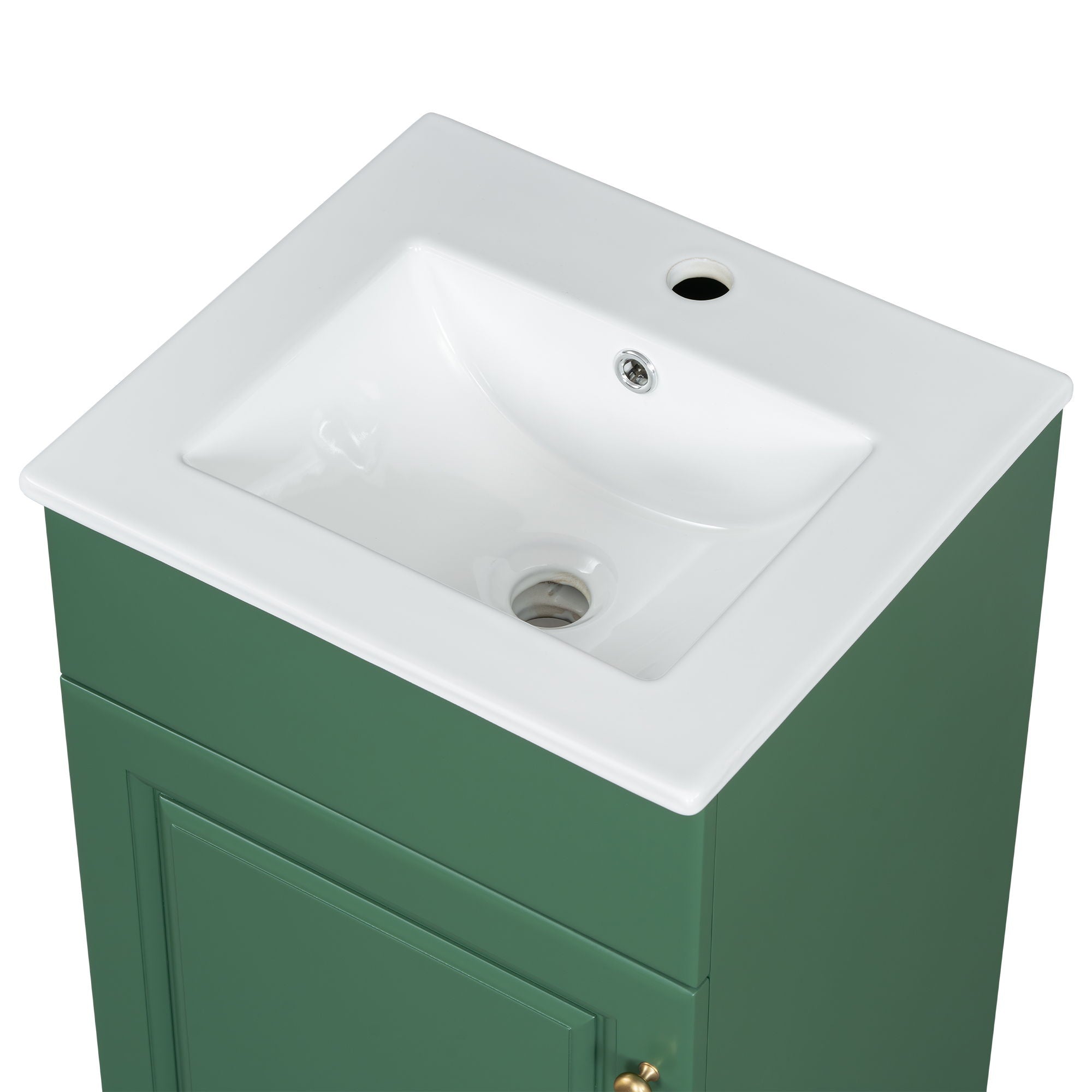 Bathroom Vanity With Sink, Cabinet With Adjustable Shelf