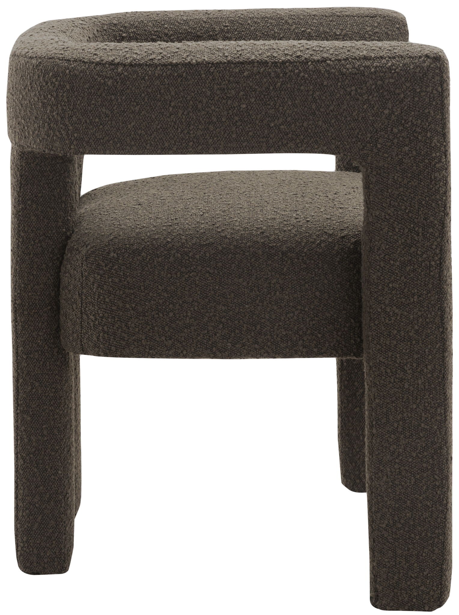 Athena - Boucle Fabric Dining Chair