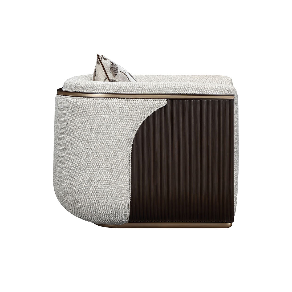 West Kensington - Matching Chair - Buff / Medium Espresso