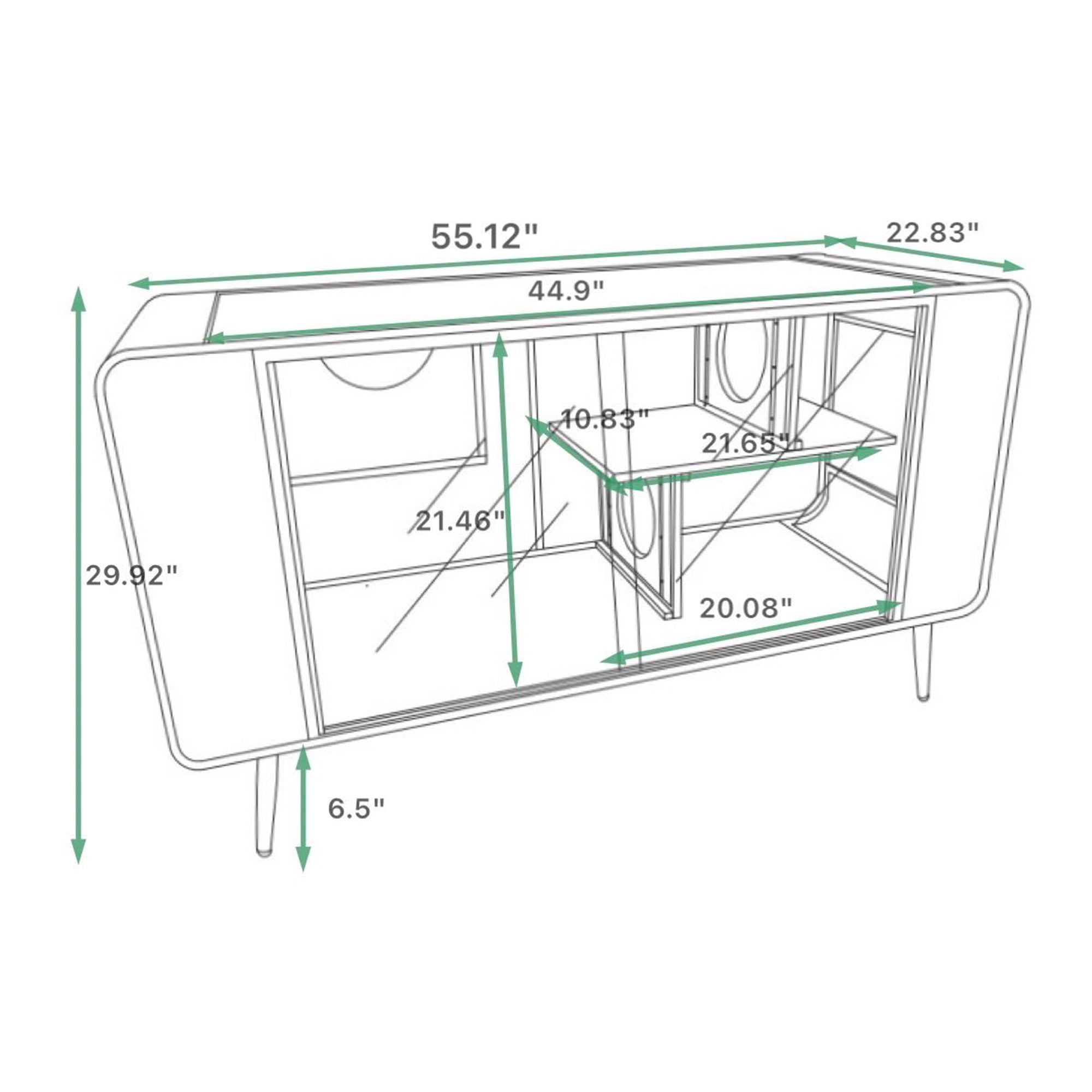 Cat House With Tempered Glass