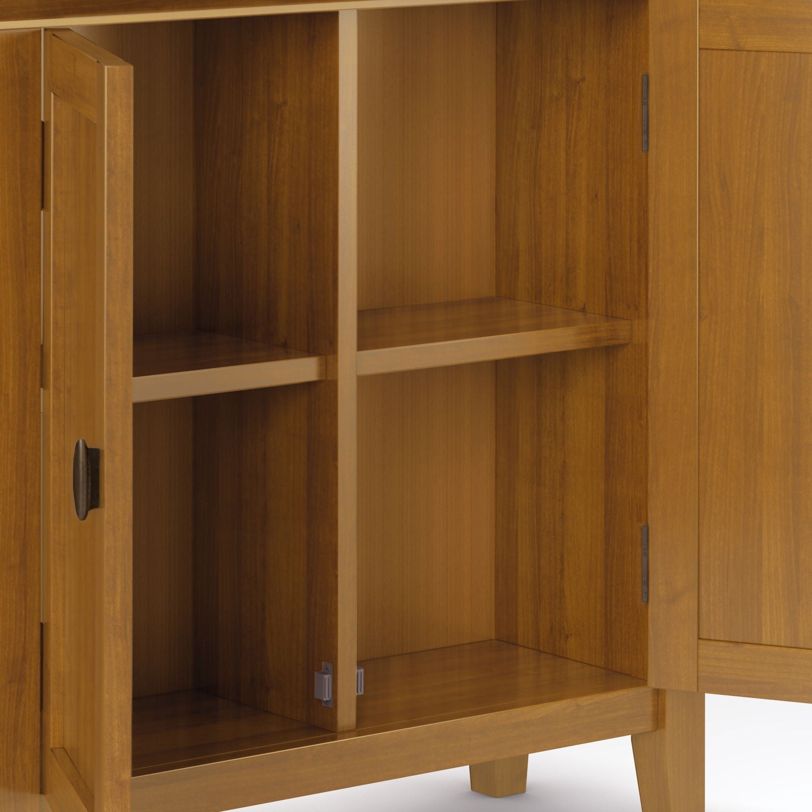 Redmond - Handcrafted Low Storage Cabinet - Best Buy Furniture