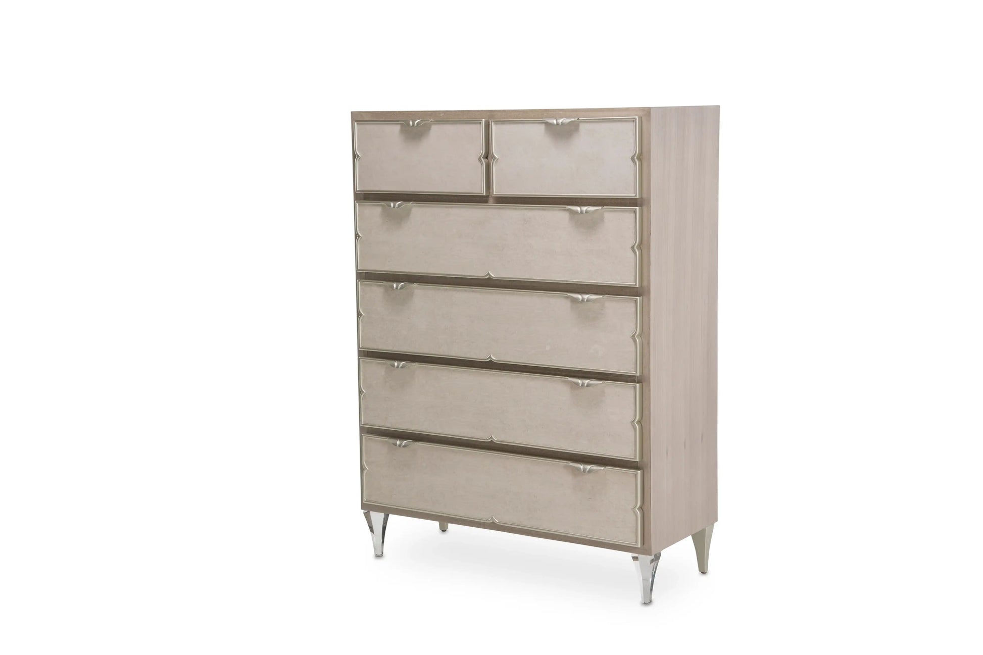 Camden Court - 6-Drawer Chest - Pearl - Best Buy Furniture