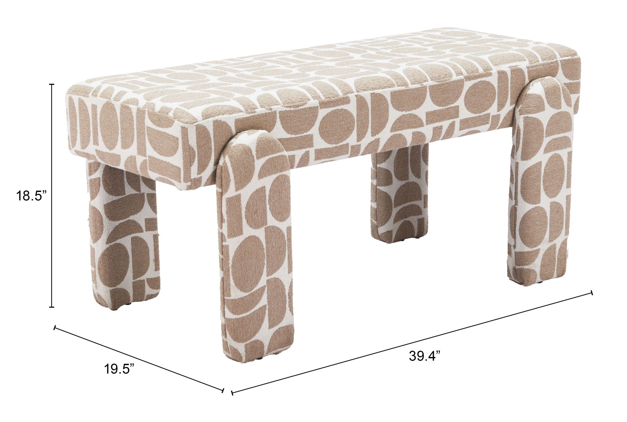 Blato - Bench - Gray