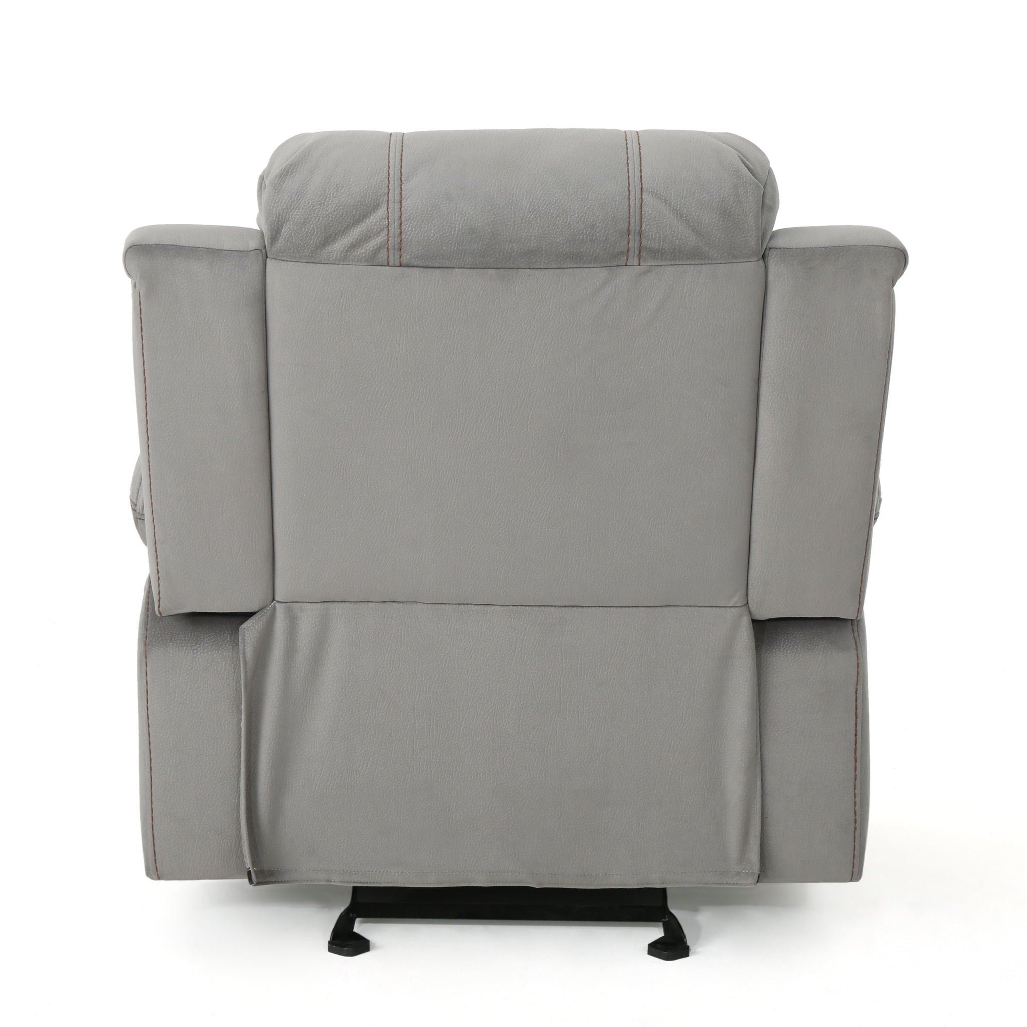 Wide Manual Glider Standard Recliner - Gray