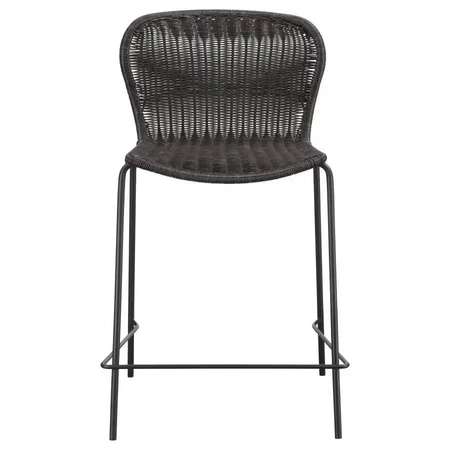 Mckinley - Faux Rattan Metal Chair (Set of 2)