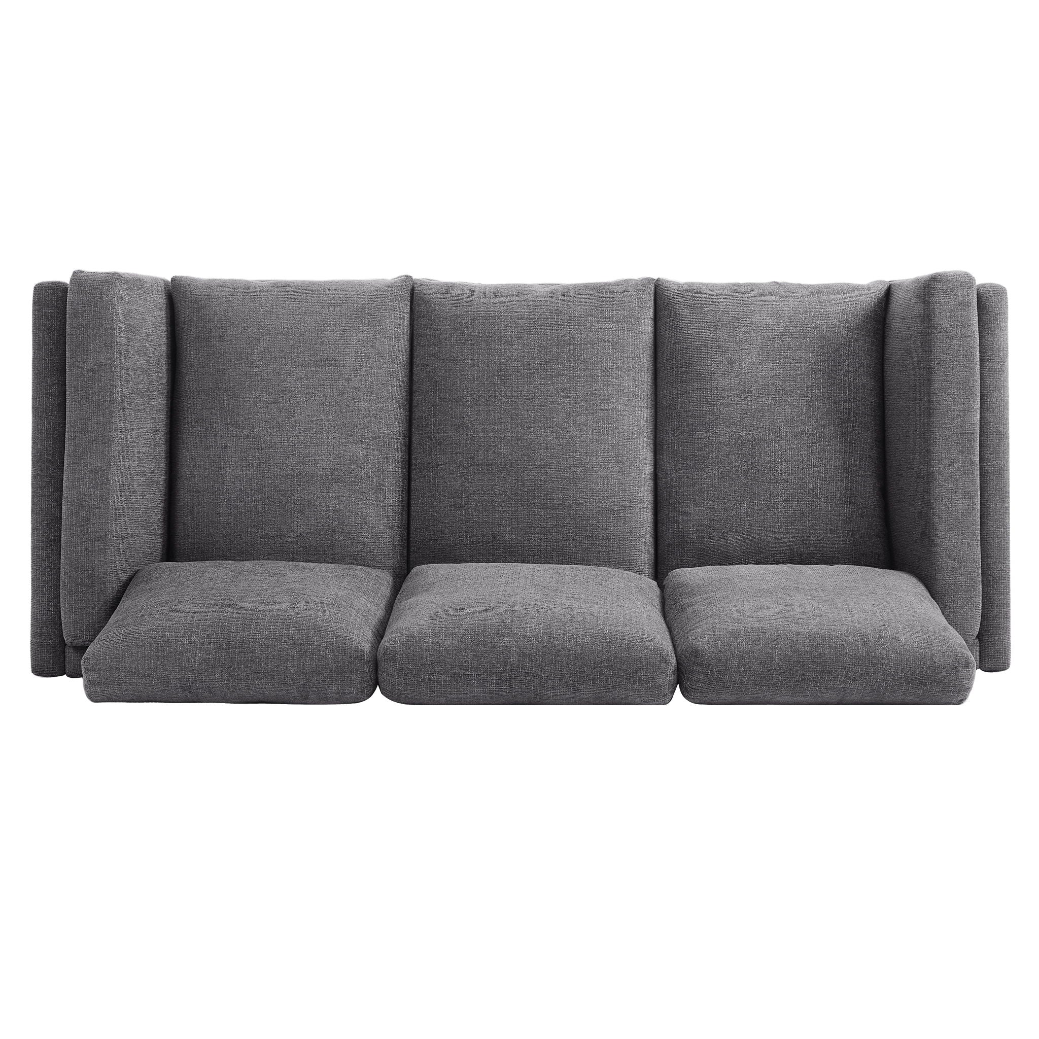 3 Seater Sofa With Dual Layer Seat Cushions