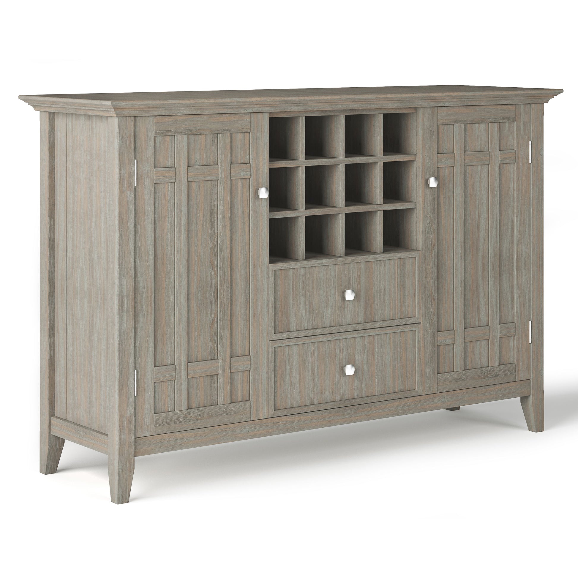 Bedford - Sideboard Buffet And Wine Rack - Best Buy Furniture