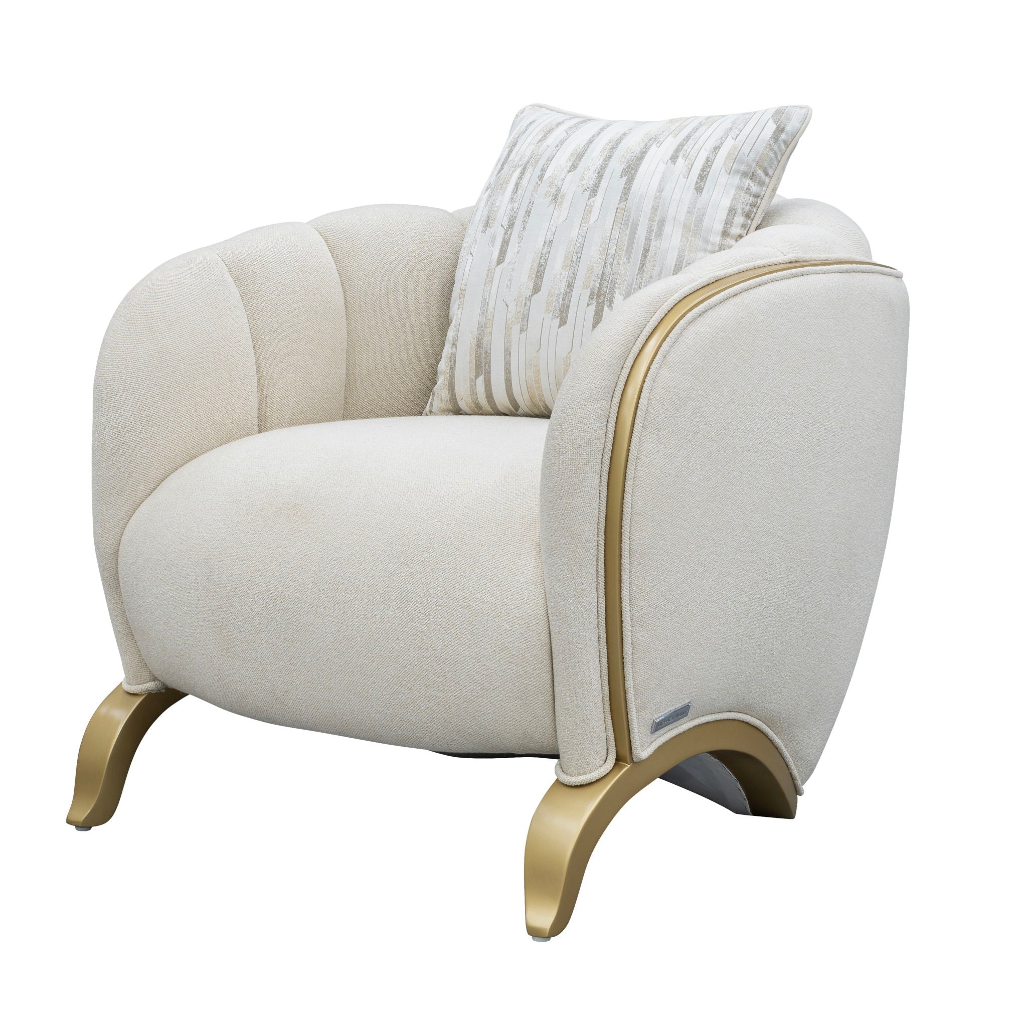 Scotts Square - Matching Chair - Cornsilk / Light Champagne