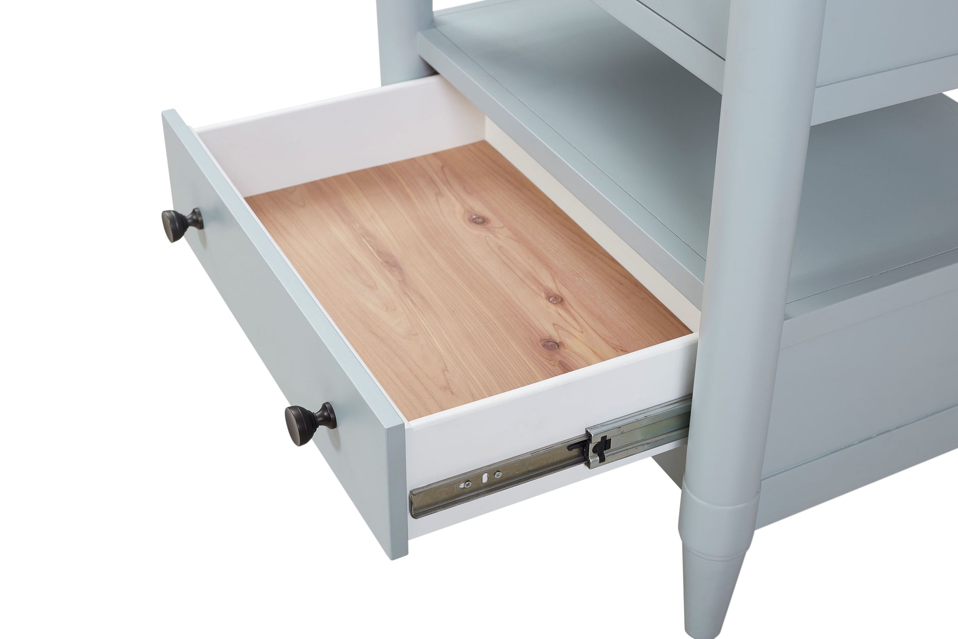 Open Nightstand With 2 Drawers - Best Buy Furniture