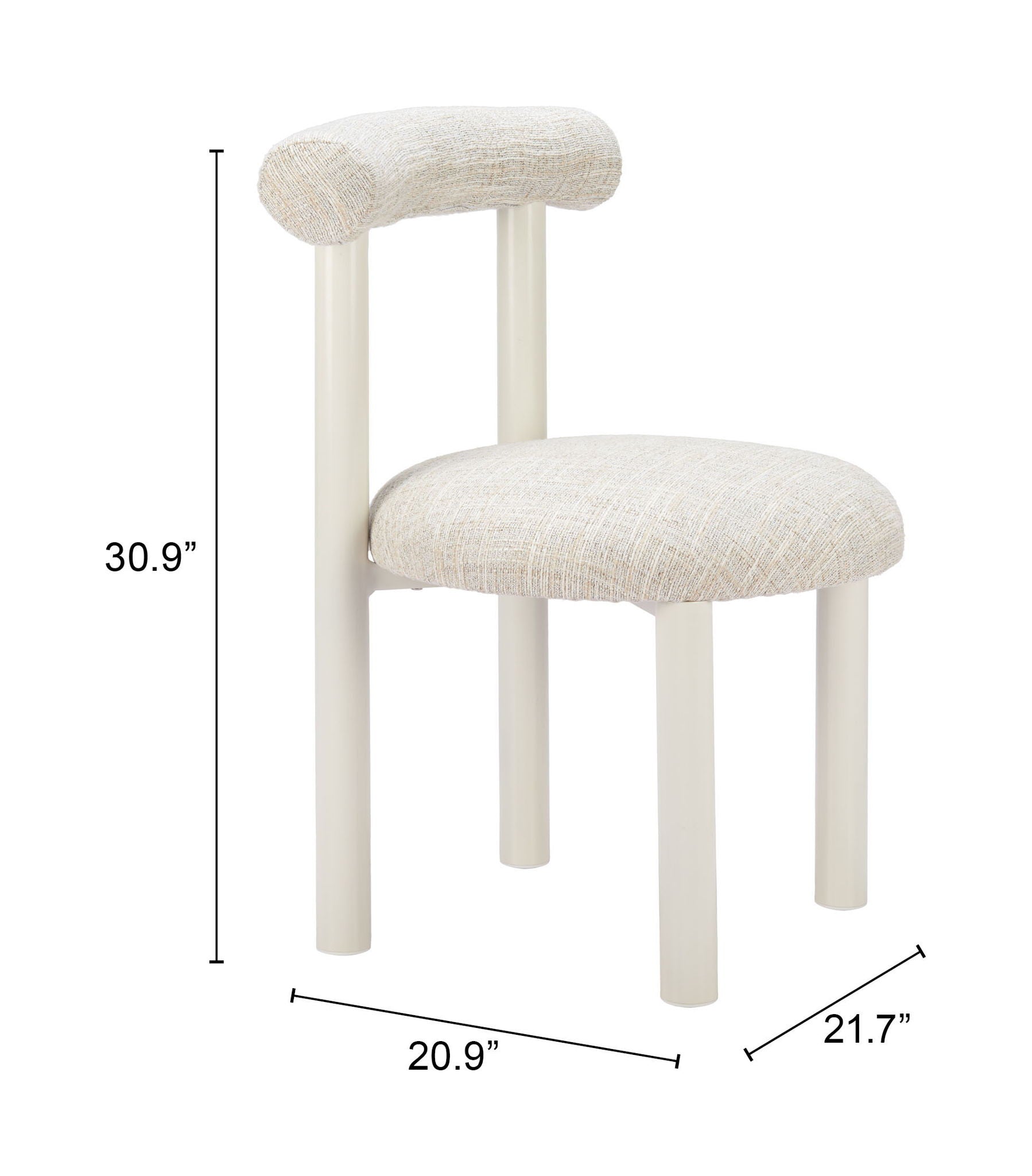 Ceres - Outdoor Dining Chair - Beige