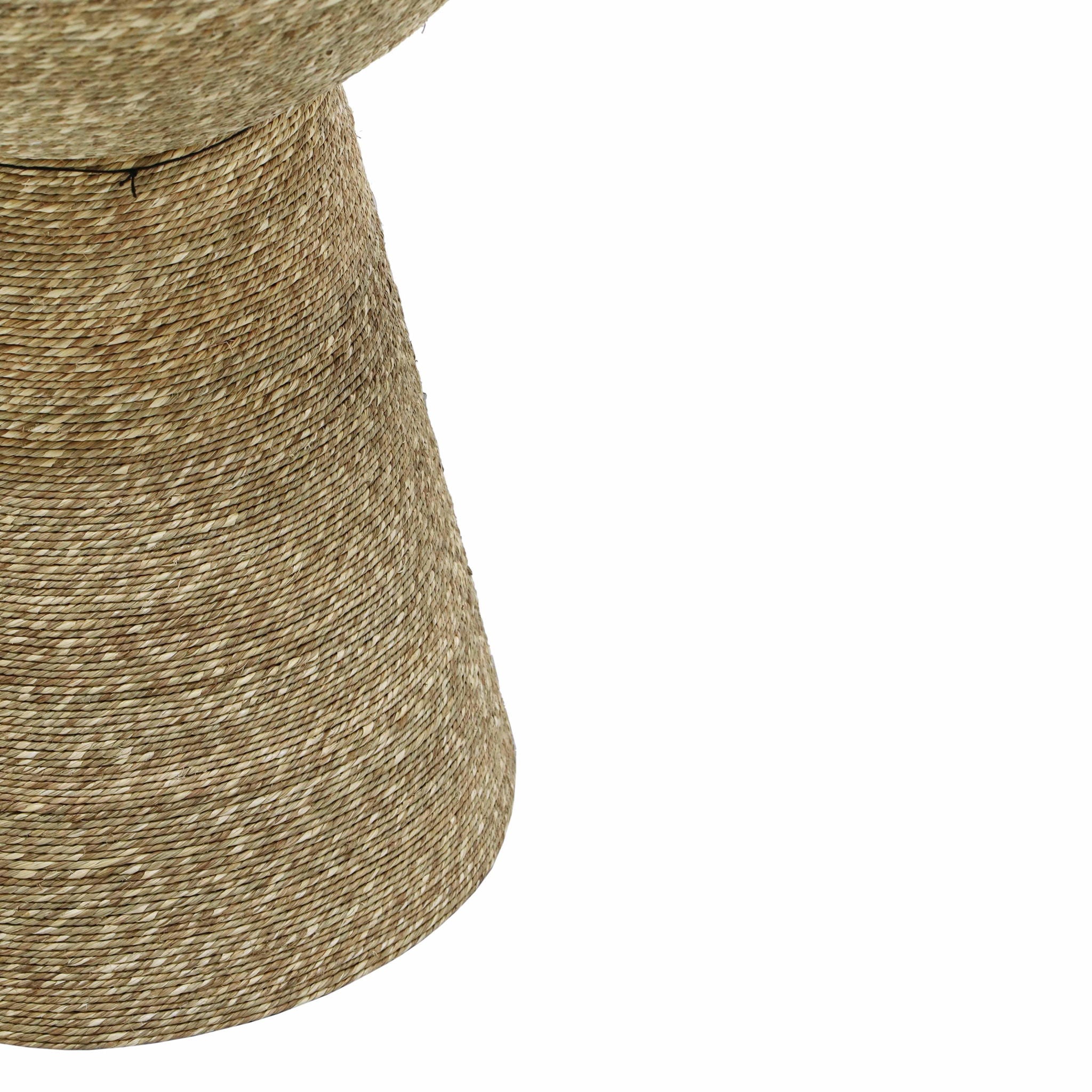 Wren - Seagrass Side Table - Natural