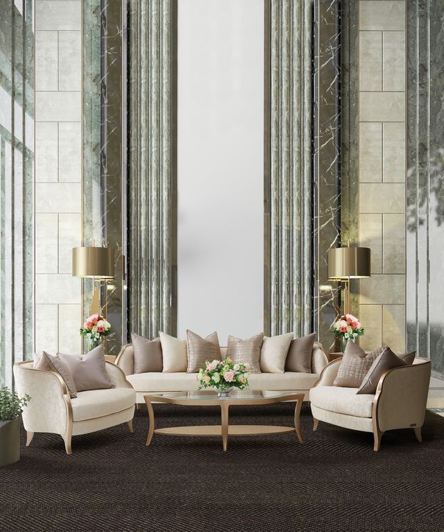 Malibu Crest - Sofa - Cloud White/Chardonnay
