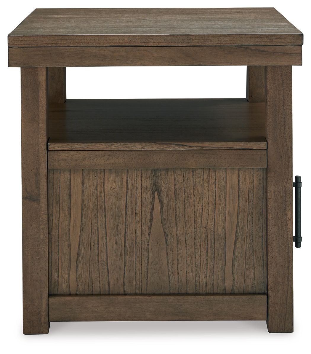 Boardernest - Rectangular End Table - Brown - Best Buy Furniture