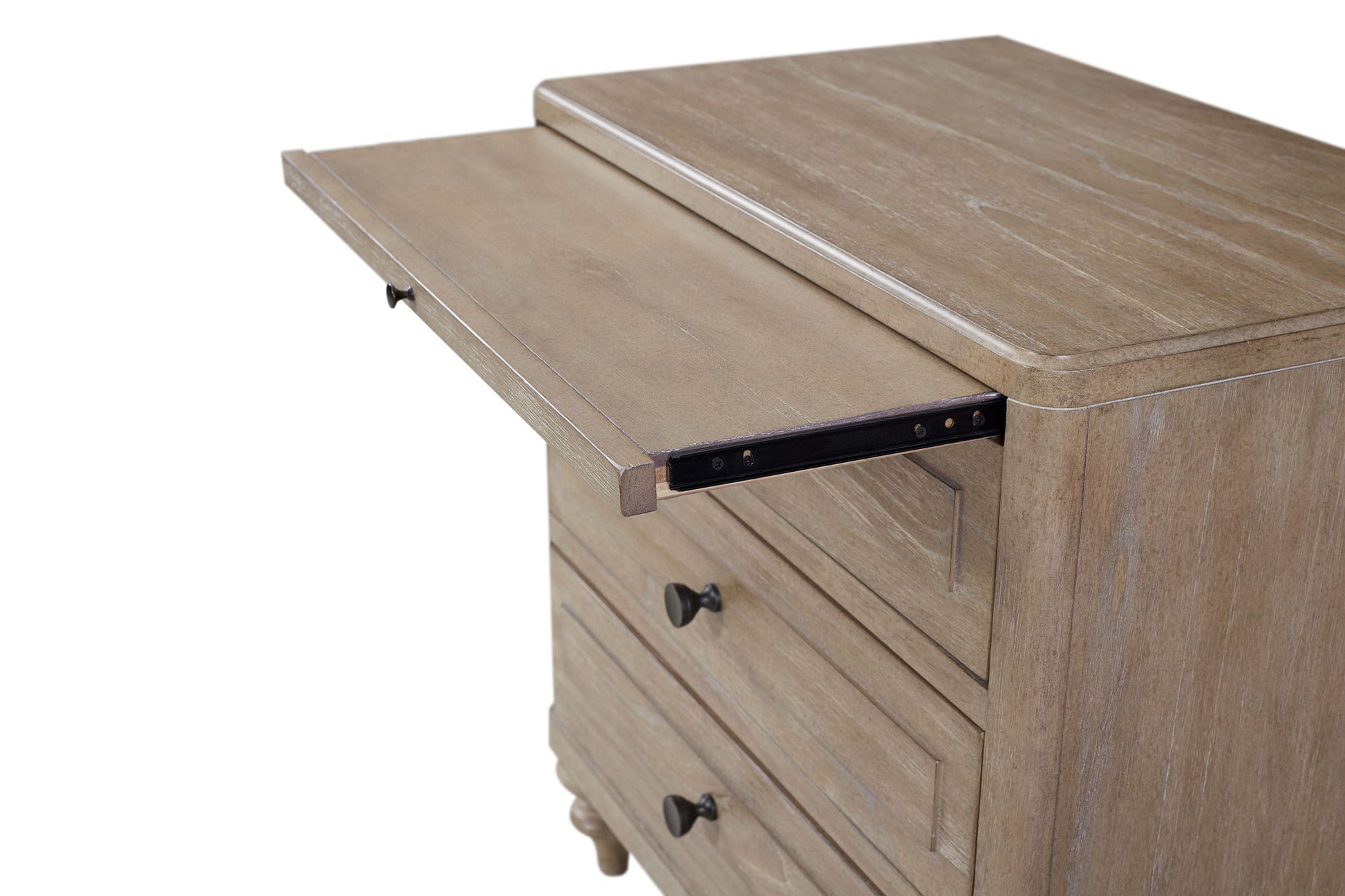 3 Drawer Nightstand - Sand - Best Buy Furniture