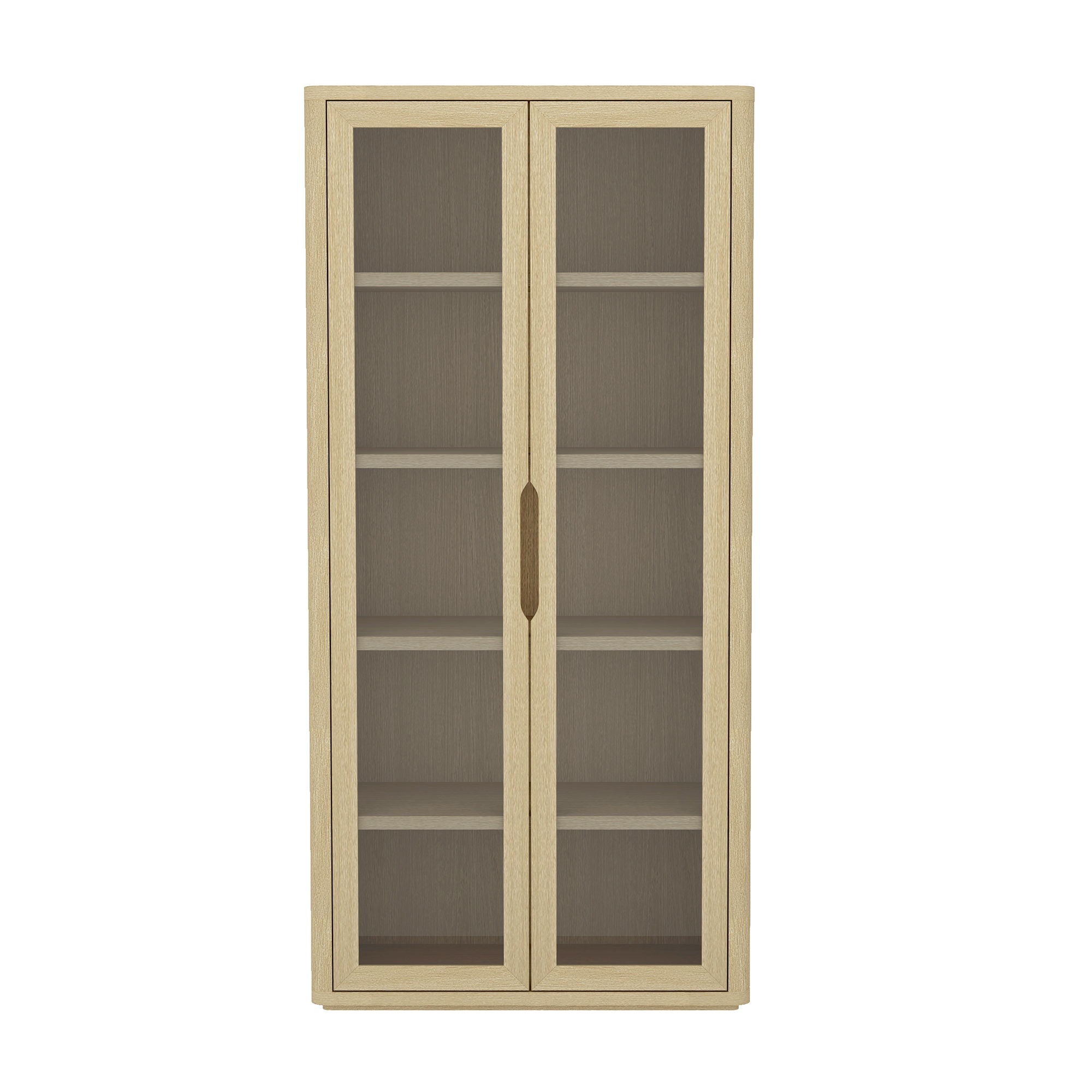 Rivington - Bookcase Cabinet With Glass Doors