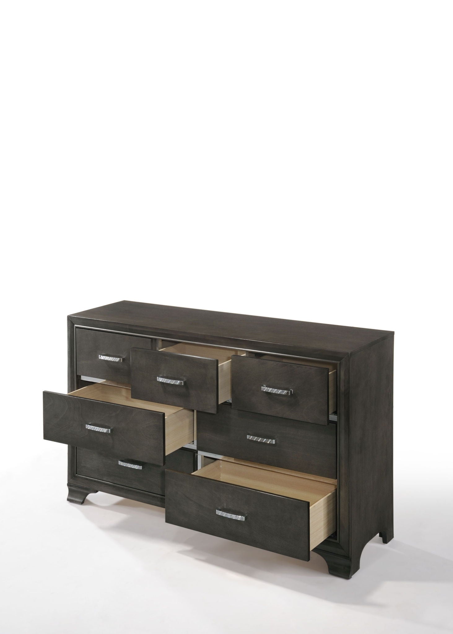 Carine II - Dresser - Gray - Best Buy Furniture