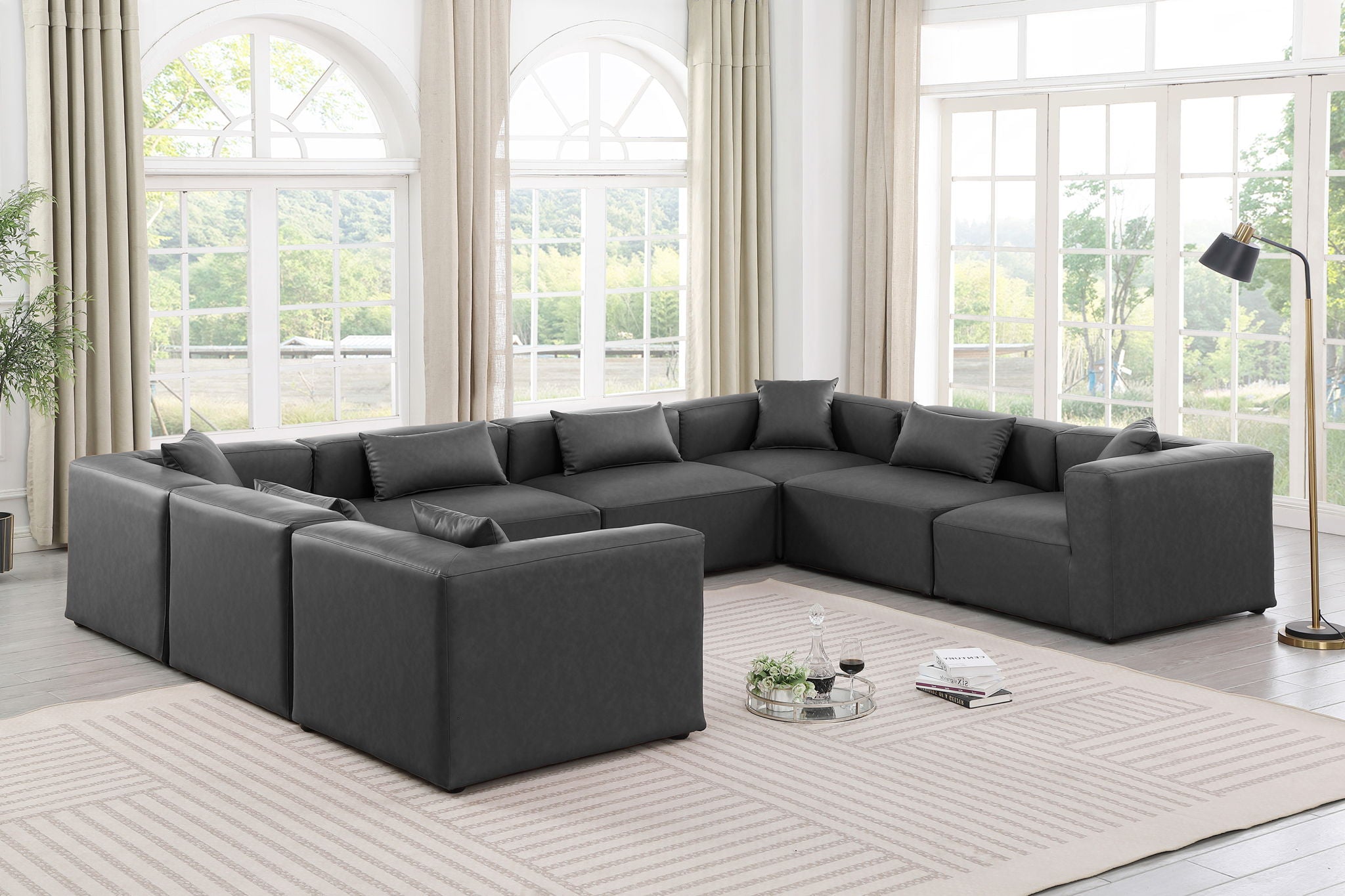 Cube - 8 Piece Modular Sectional