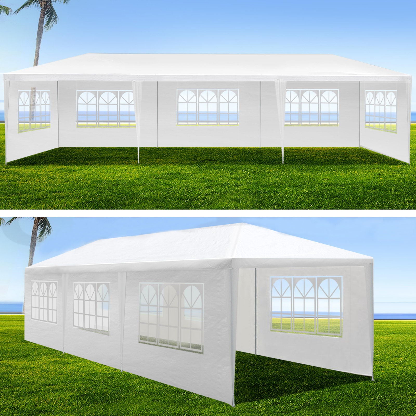 10X20' Outdoor Garden Gazebo Wedding Party Tent Canopy Marquee With Removable Sidewalls - Best Buy Furniture