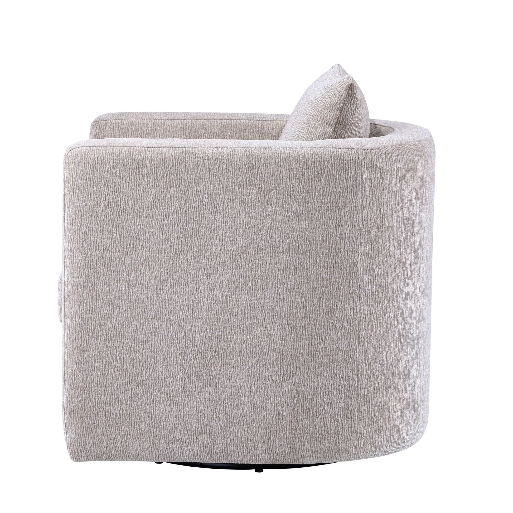 Sutton - Swivel Barrel Chair - Best Buy Furniture