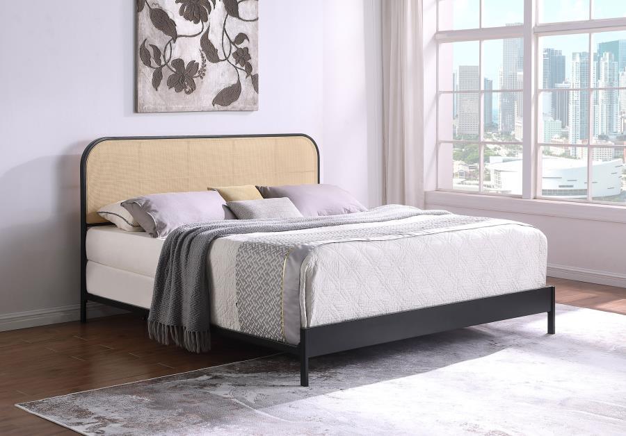 Amherst - Radio Weave Rattan Metal Bed