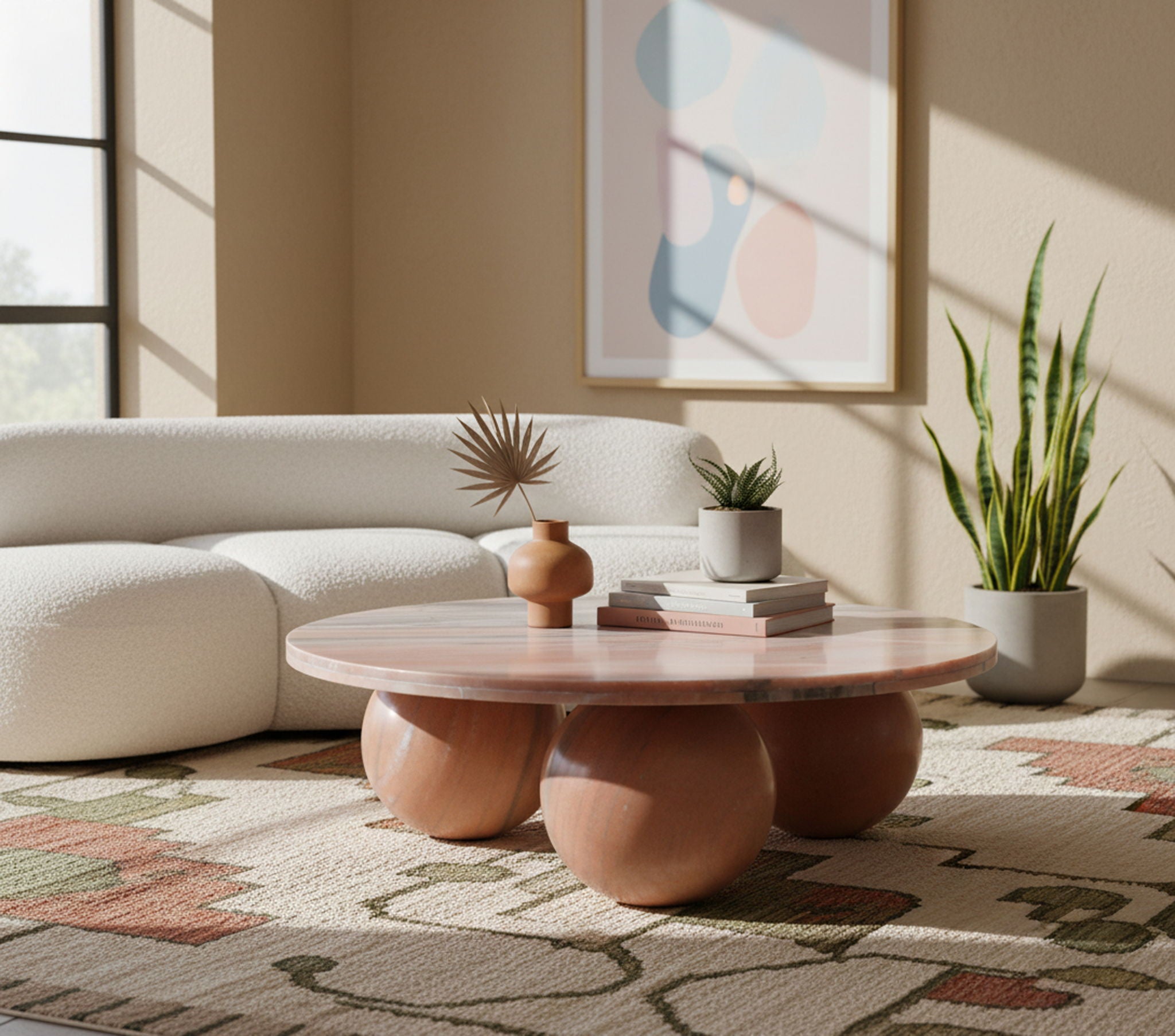 Spherical - Marble/Stone Coffee Table