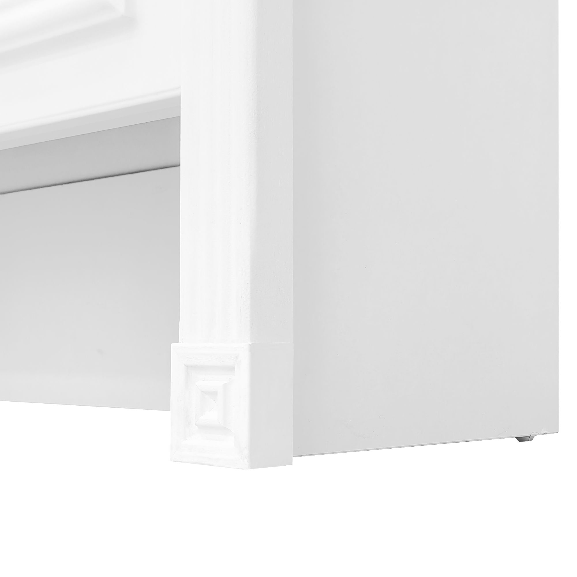 Hall Tree With Integrated Shoe Cabinet And Mirrored Cabinet Door, Coat Hanger, Entryway Bench, 4 In 1 Design, 2 Flip Drawers, 4 Hooks And 2 Cabinets For Entrance, Living Room - White