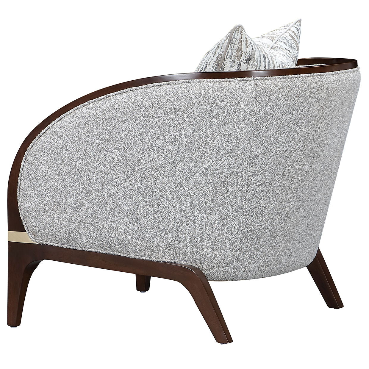 Houston - Matching Chair - Pebble / Walnut
