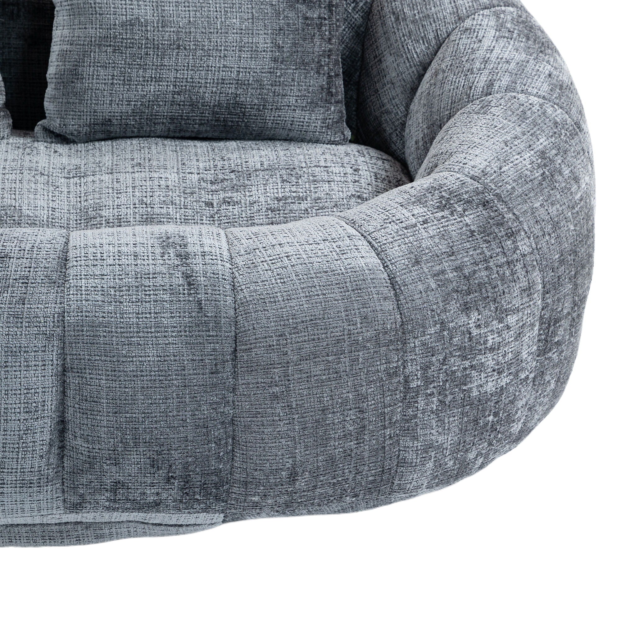 Bean Bag Lazy Sofa, Durable Comfort Lounger High Back Bean Bag Chair Couch