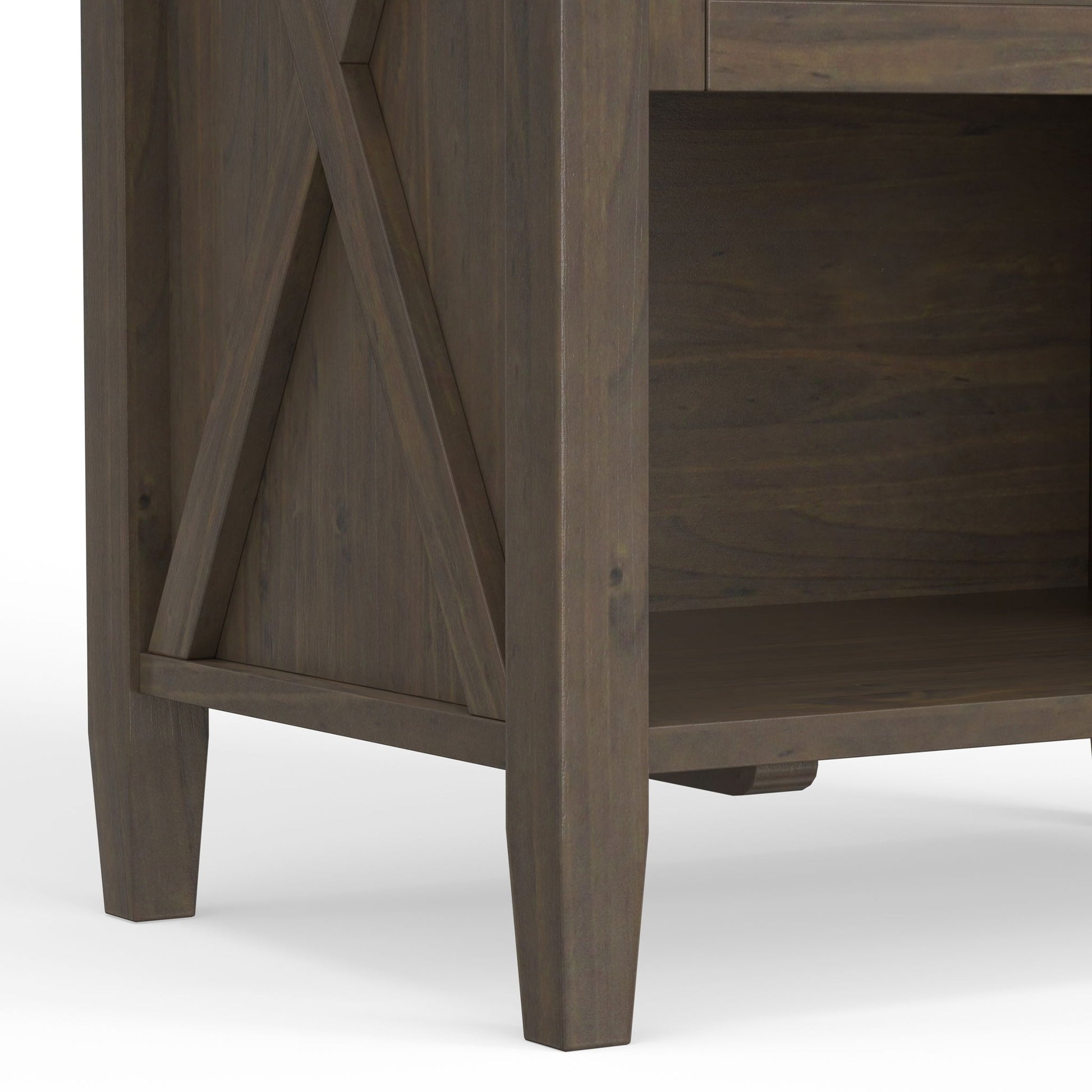 Ela - Bedside Table - Smoky Brown - Best Buy Furniture