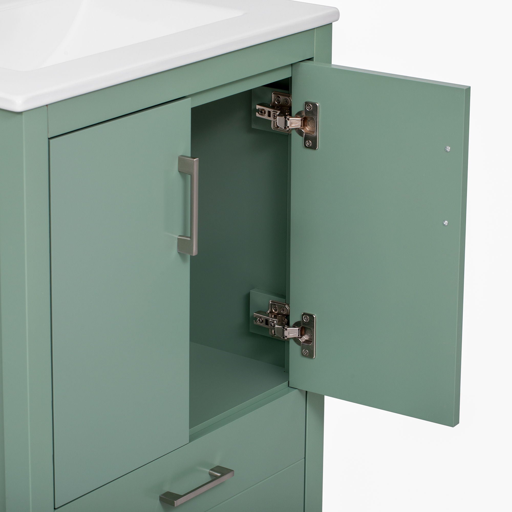 Bathroom Vanity With Sink Combo, Freestanding Storage Cabinet, Soft Closing Doors