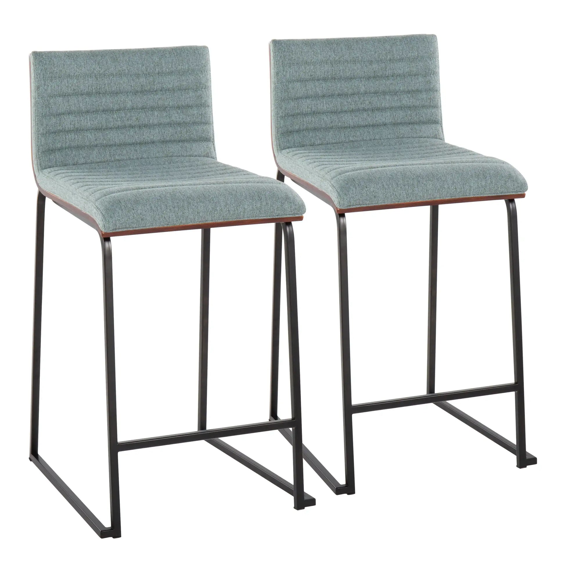 Mason Mara - Contemporary Fixed Height Quality Counter Stool (Set of 2) - Best Buy Furniture