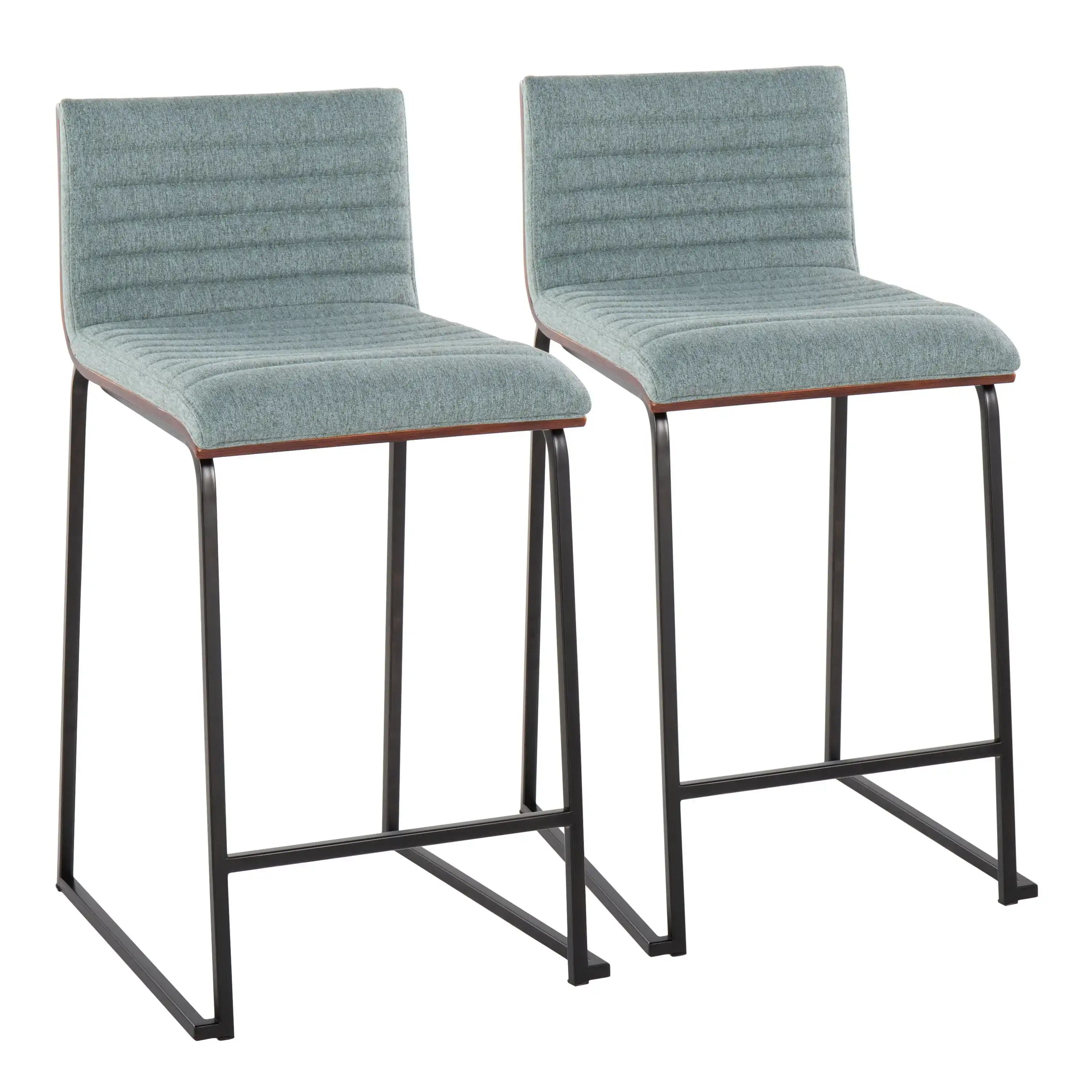 Mason Mara - Contemporary Fixed Height Quality Counter Stool (Set of 2) - Best Buy Furniture