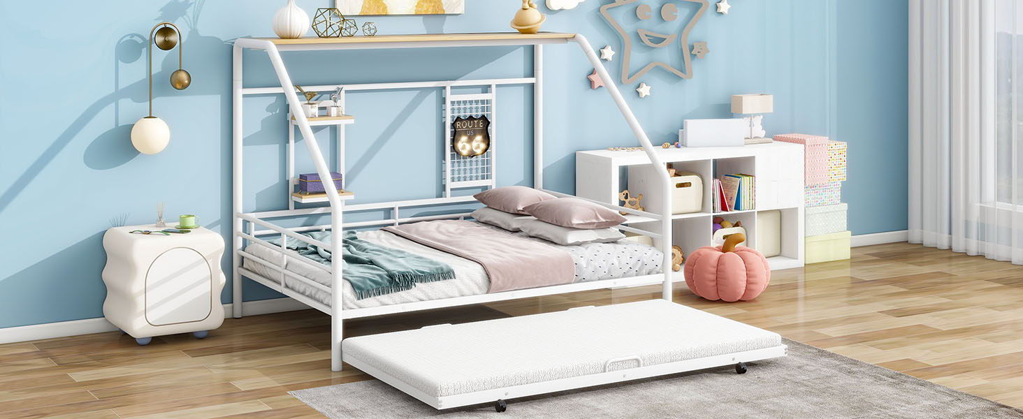 Playhouse Design Bed With Trundle
