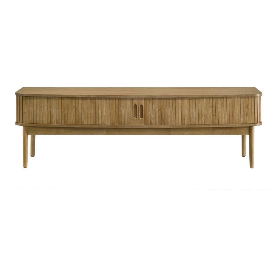 Croyden - 71" TV Stand Media Console - Weathered Natural