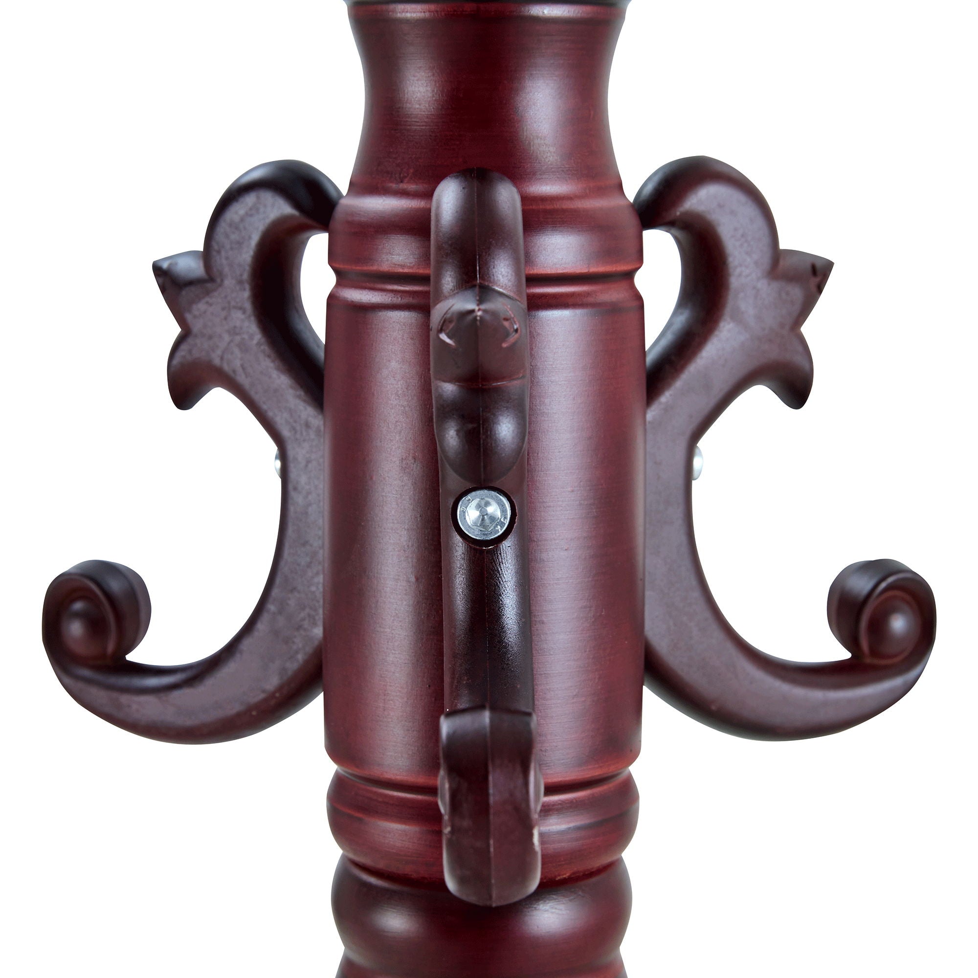 Multifunctional Coat And Hat Rack With Resin Stainless Steel Storage