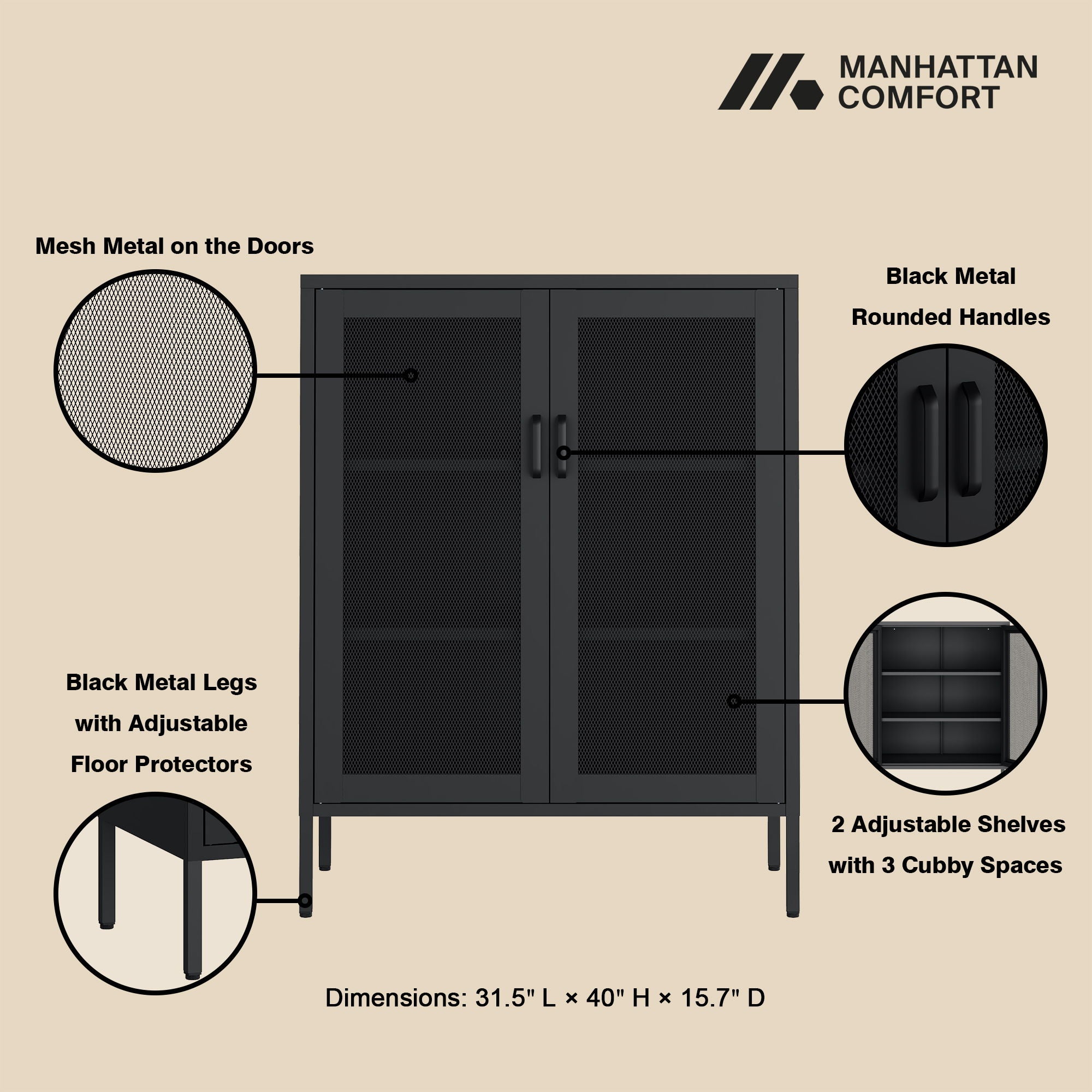 Amelia - Accent Cabinet
