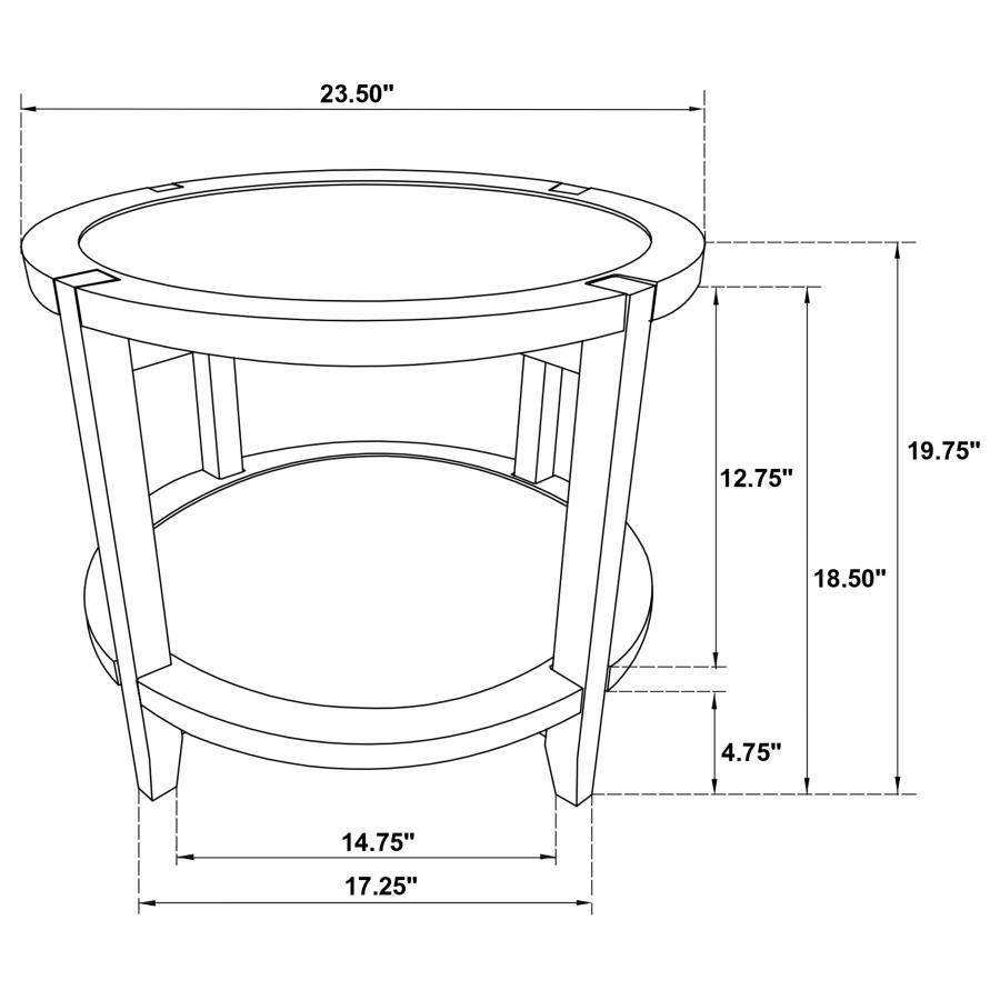Camillo - Round Solid Wood Table