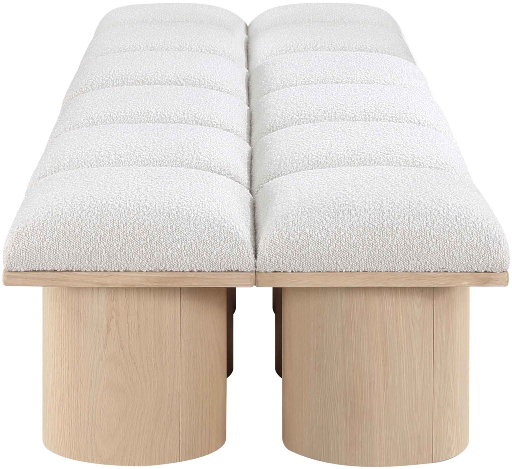 Pavilion - 14 Piece Modular Bench With Natural Base