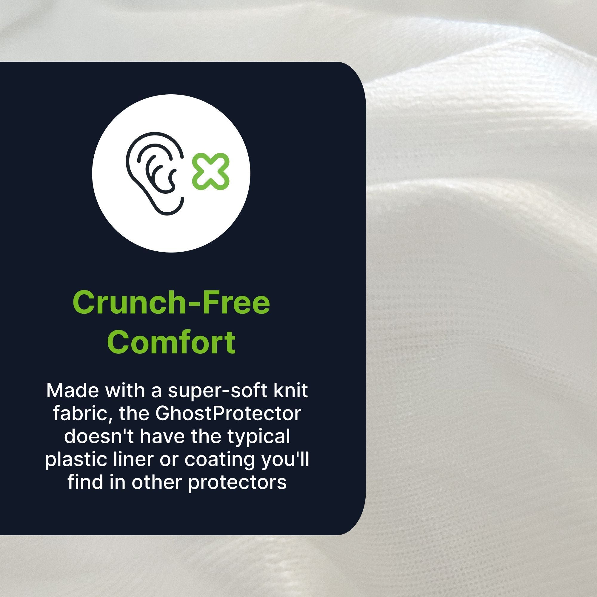 Ghostprotector - Waterproof Mattress Protector With Soft Knit Top And Stay Put Elastic Edges