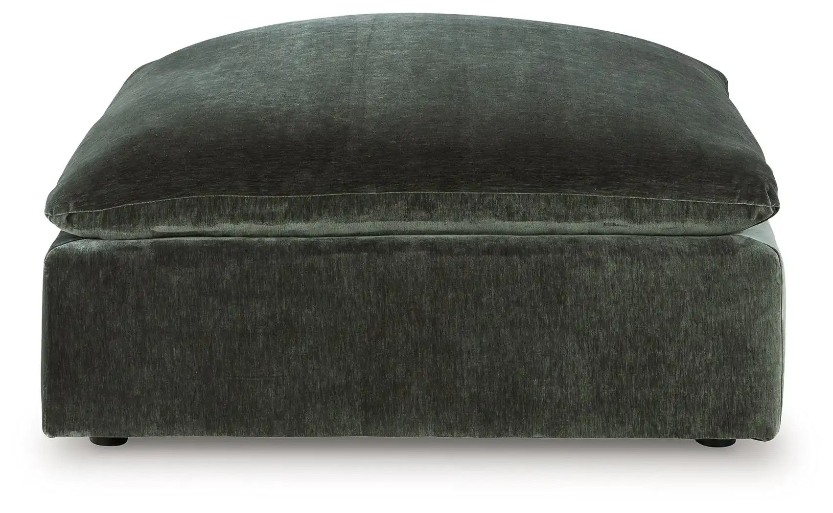 Carriage View - Jade - Oversized Accent Ottoman