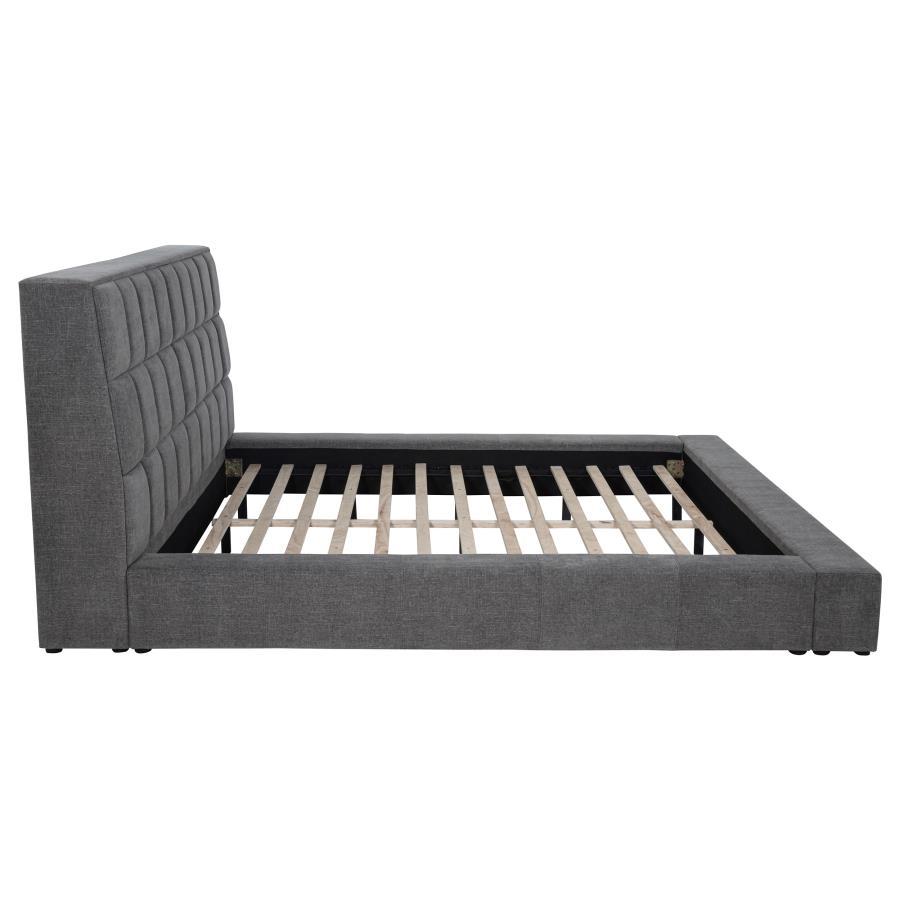 Dreux - Upholstered Panel Platform Bed