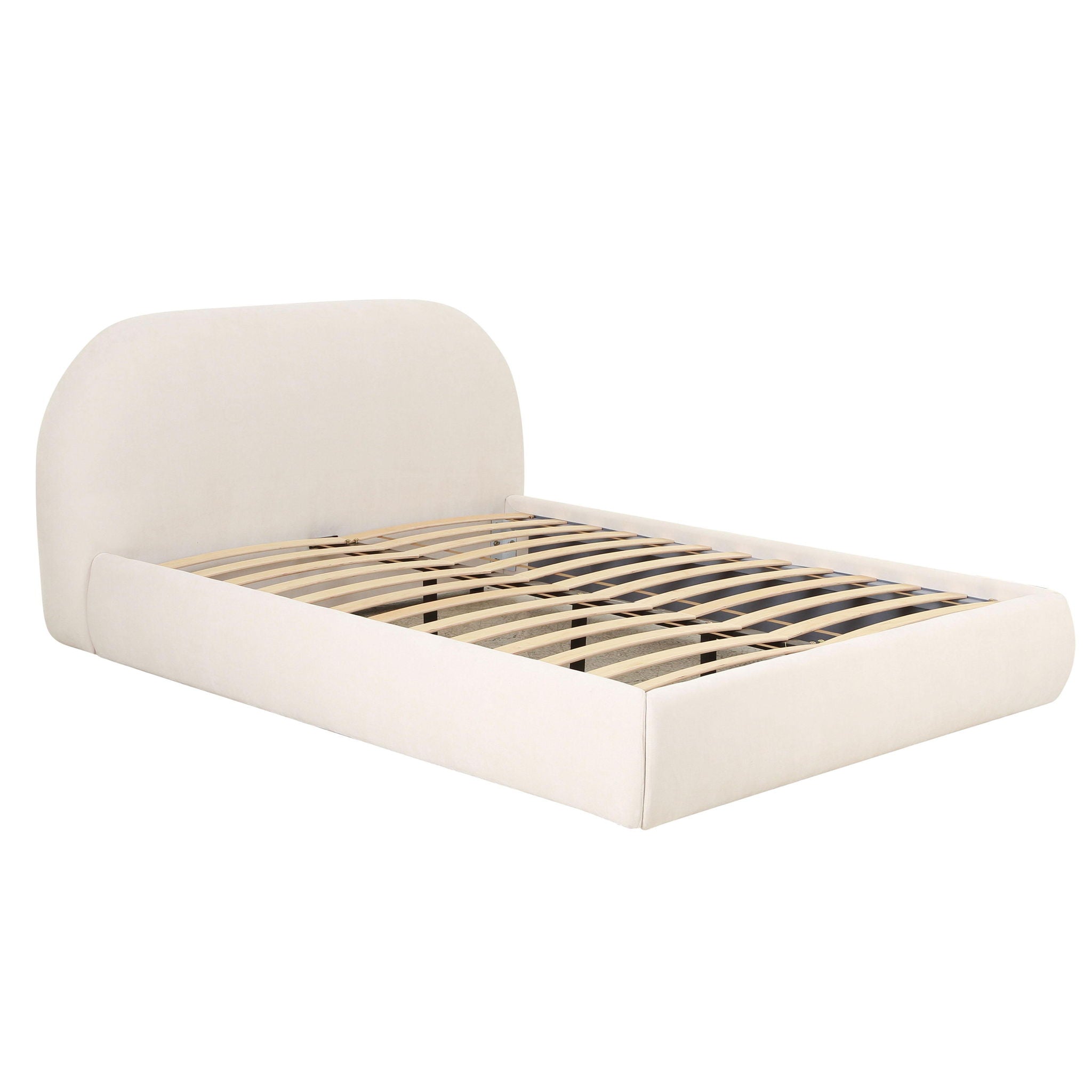 Bara - Textured Velvet Bed