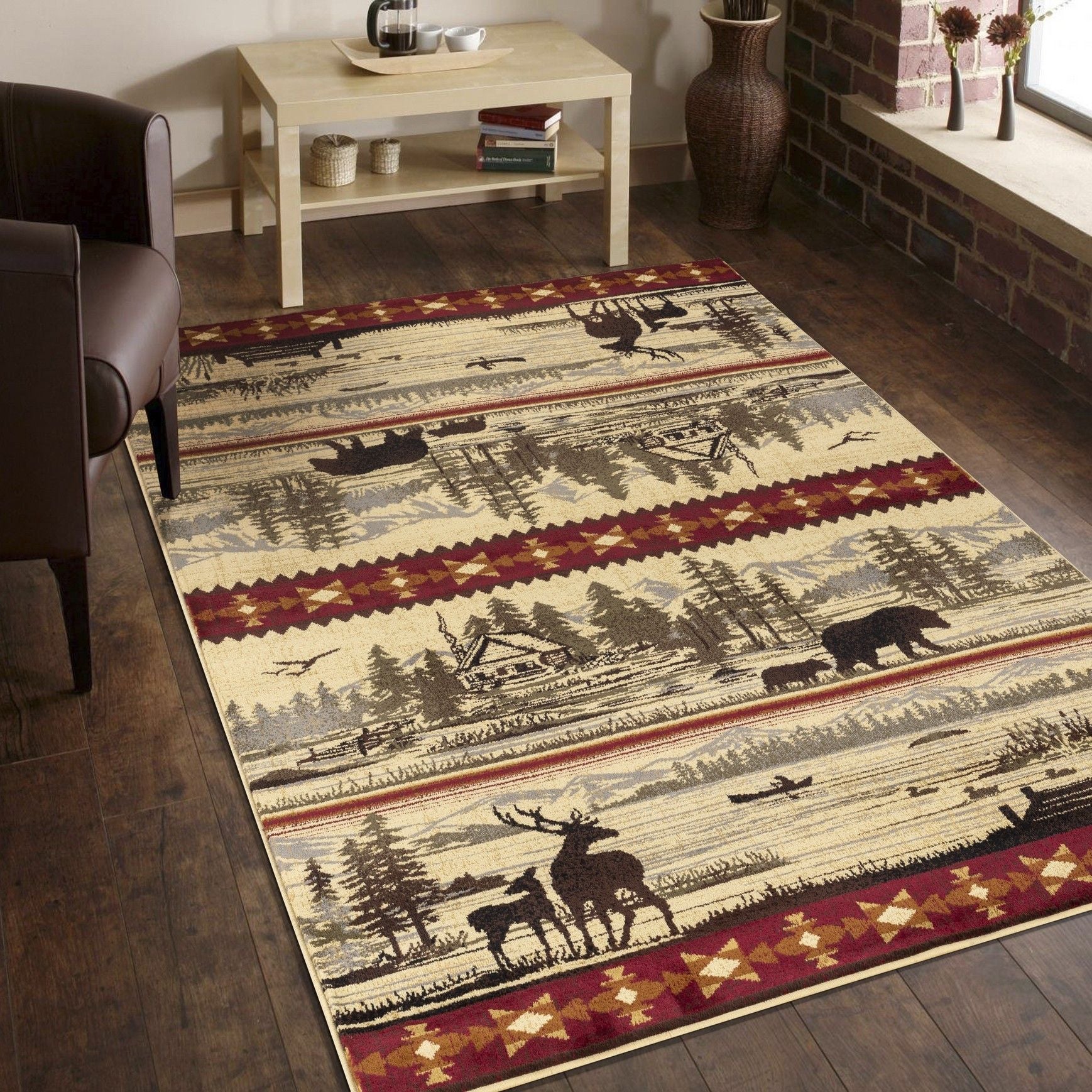 Nature's Nest - GC_CBL3005 Lodge Area Rug - Best Buy Furniture