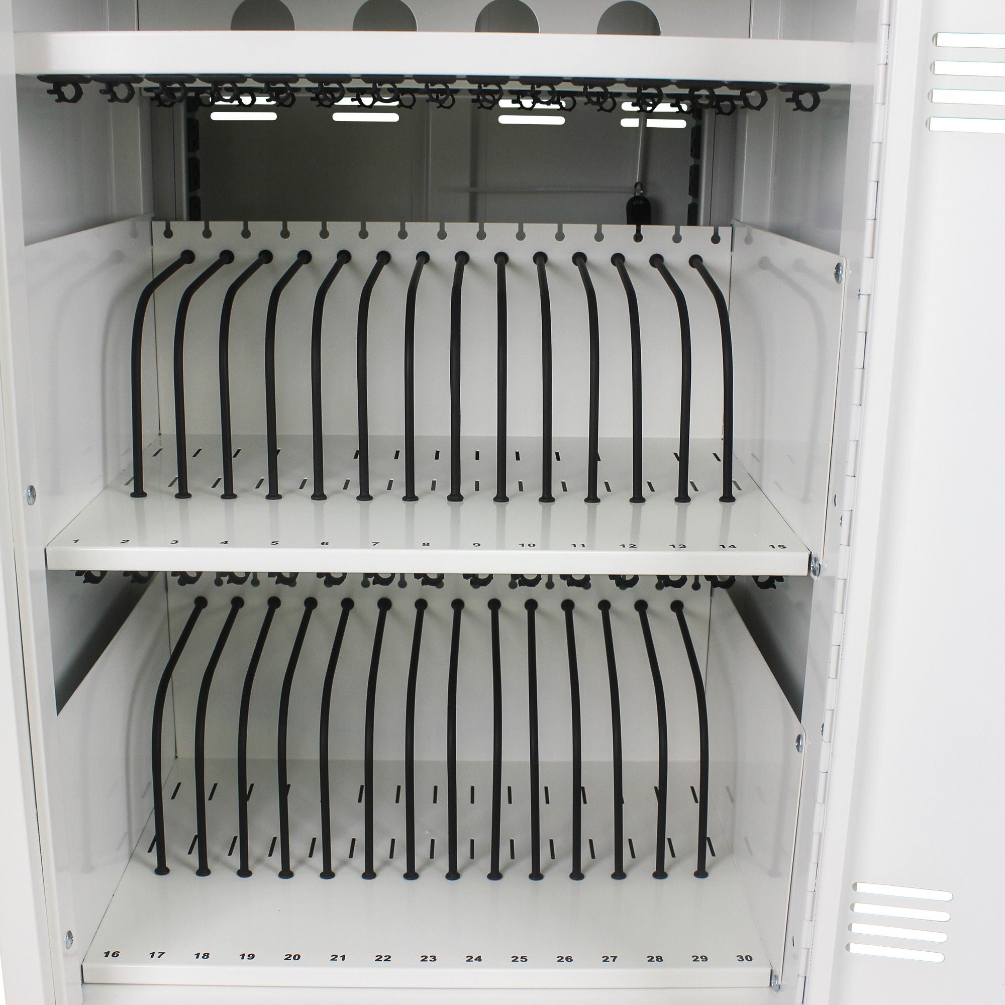 Mobile Charging Cart Station For Chromebook, Tablet And Laptop Computer With Power Strip Included