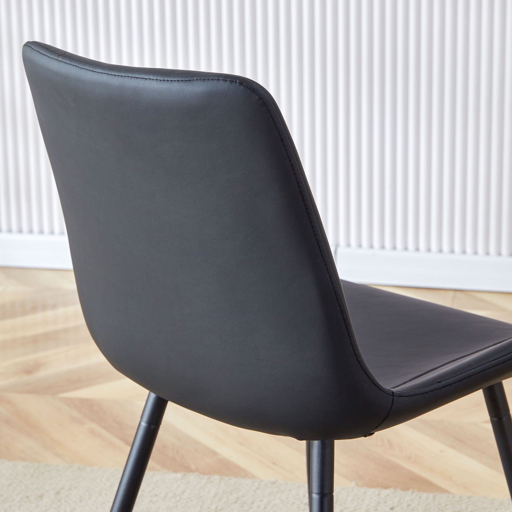 Modern Medieval Style Restaurant Cushioned Chairs With Suede Backrests