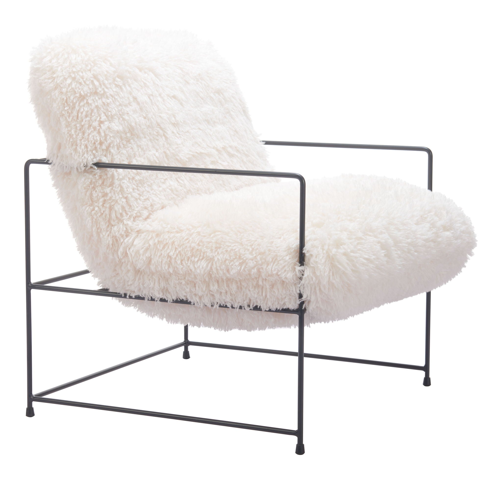 Pelut - Accent Chair - White