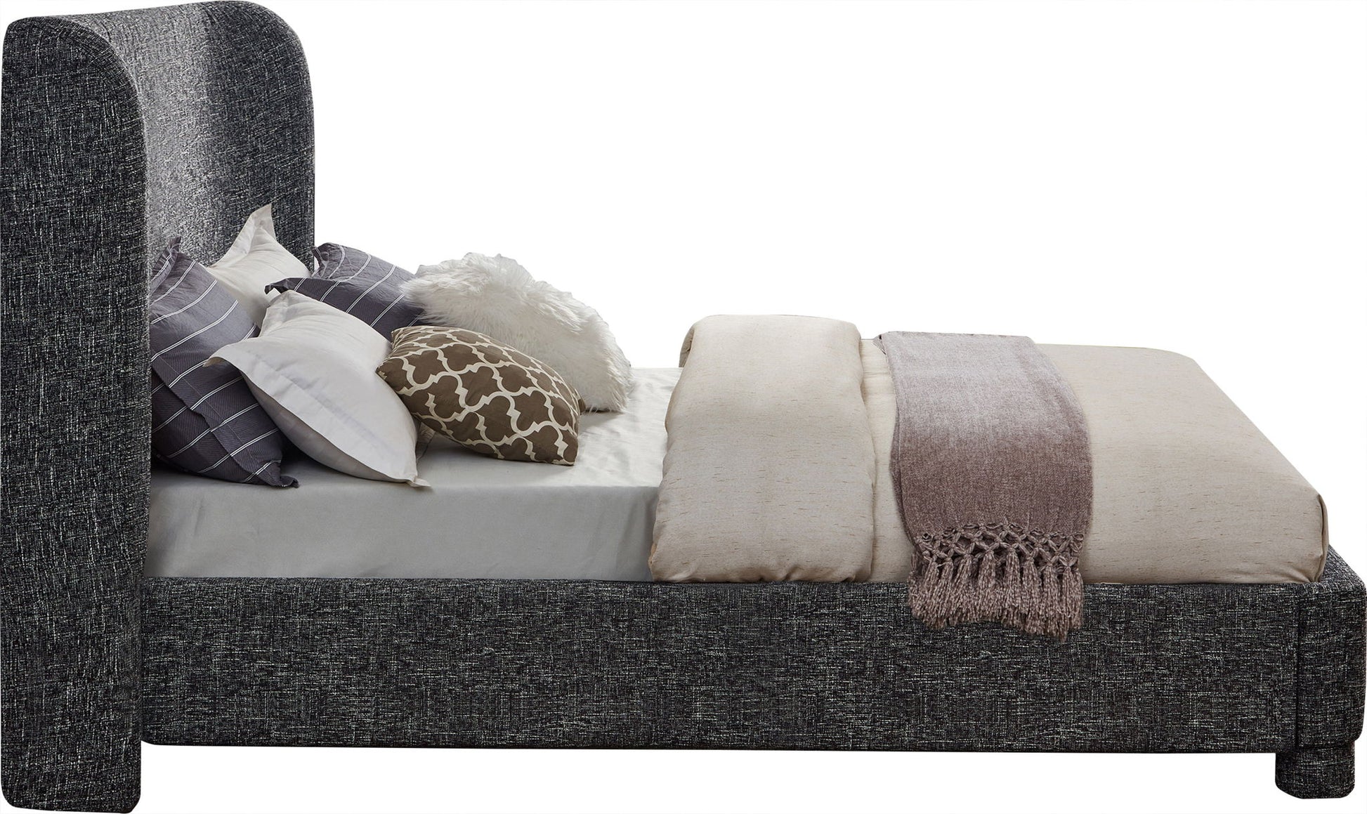 Penny - Polyester Fabric Bed - Best Buy Furniture