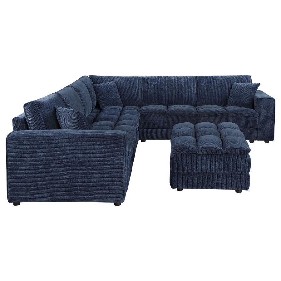 Atlantic - Upholstered Modular Sectional Sofa With Ottoman