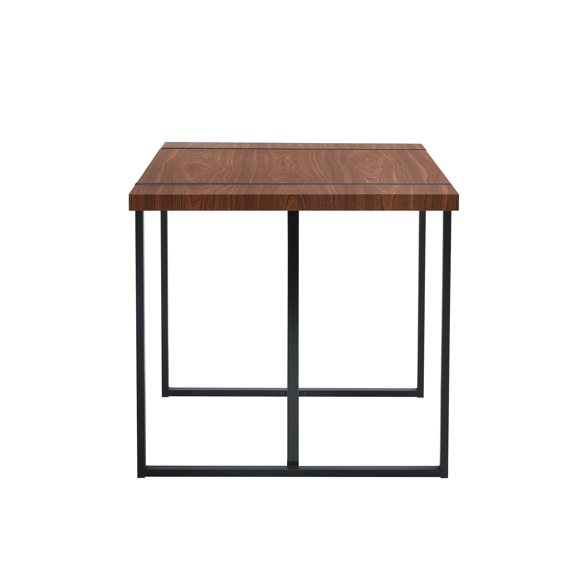 Industrial Rectangular Dining Table For 4 - 6 People