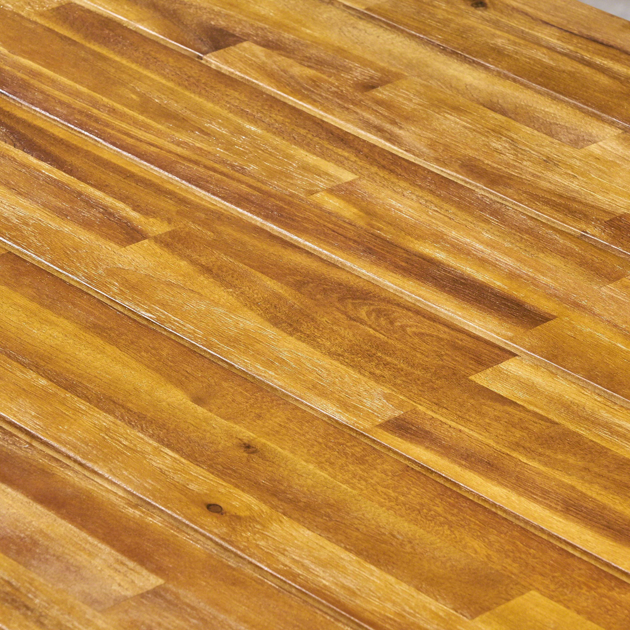 7 Pieces Modern Outdoor Dining Set With Acacia Wood Table And Chairs